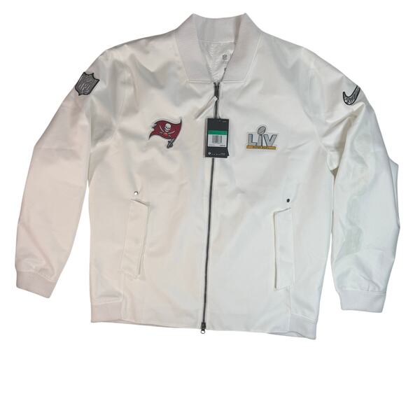 Nike Other - Men's XL Tampa Bay Buccaneers Nike White Super Bowl LV  Full-Zip Jacket